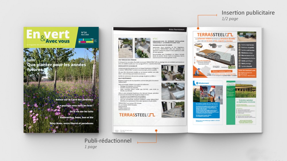 TERRASSTEEL structure de terrasse article magazine UNEP