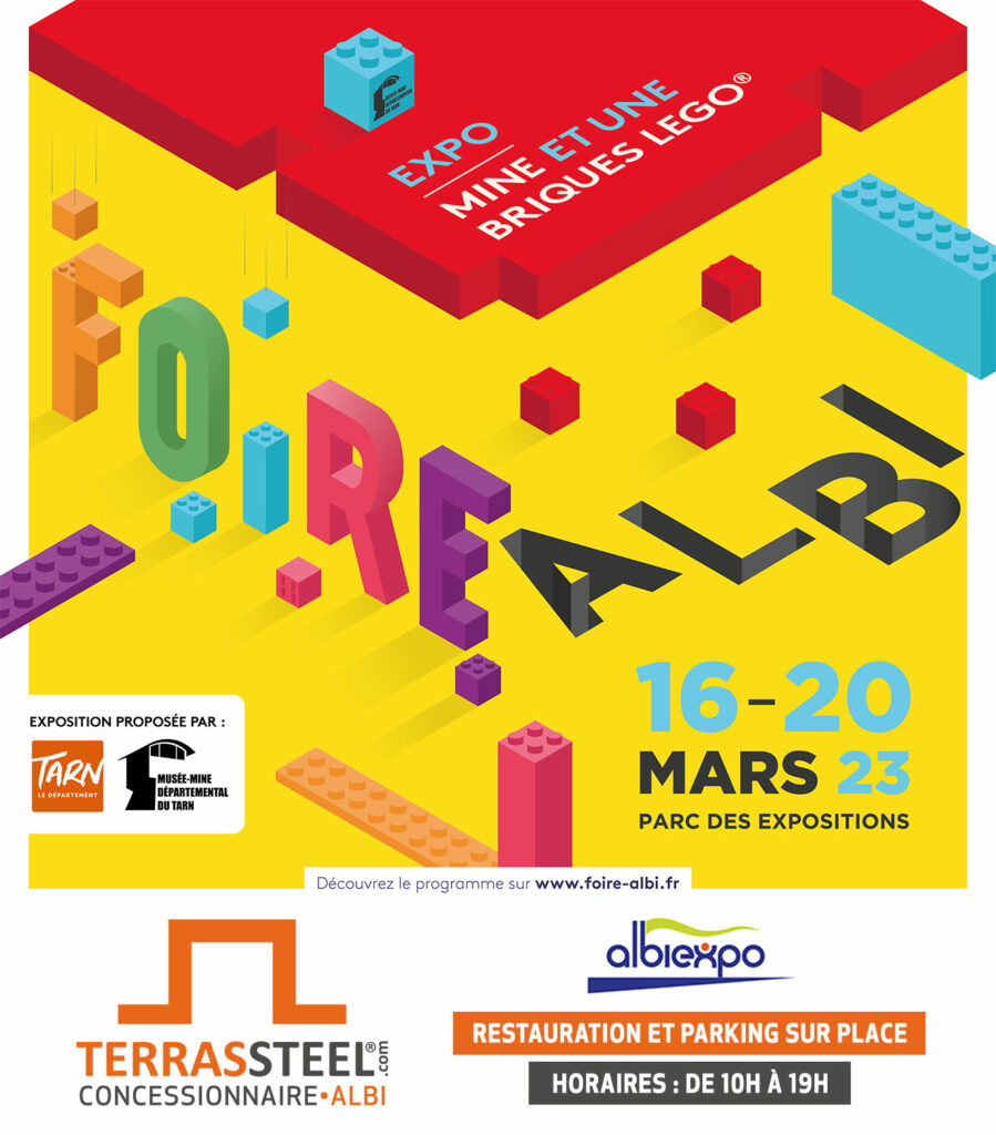 Terrassteel à la foire expo d'Albi du 16 au 20 mars 2023