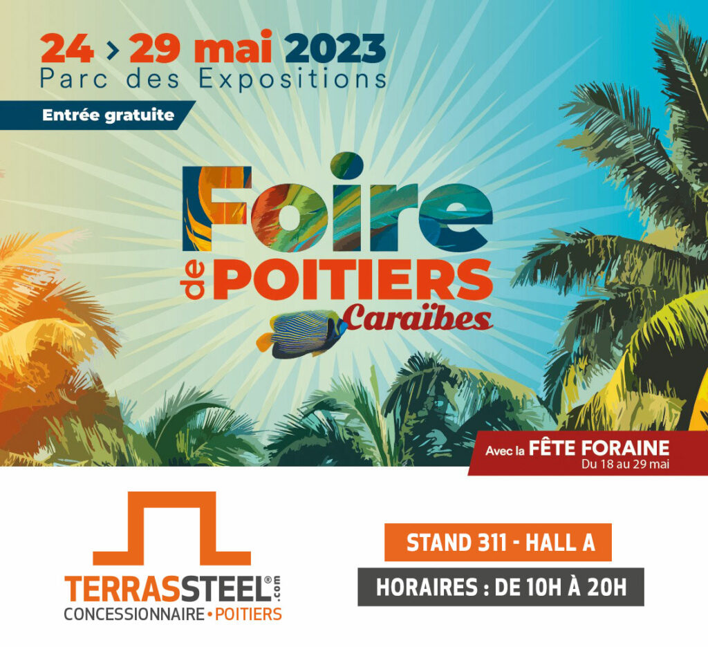 Visuel de la Foire Expo de Poitiers de mai 2023