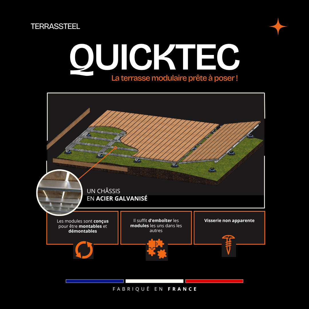 Quicktec - Modules prêts à poser