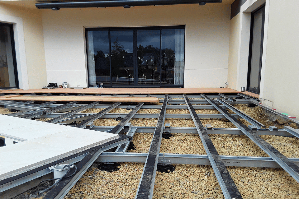 Structure Terrassteel - Double ossature - Réalisation 04