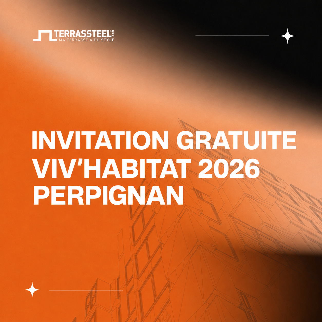 Invitation gratuite Viv'Habitat 2026 Perpignan